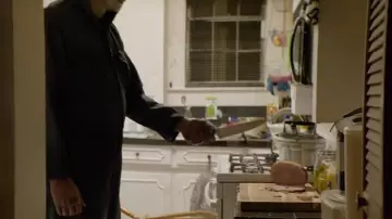 The replica of the butcher knife Michael Myers (Nick Castle) Halloween (2018)