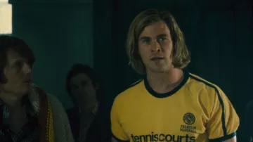The T-shirt Tennis Courts Franklin and Marshall James Hunt (Chris Hemsworth) in Rush