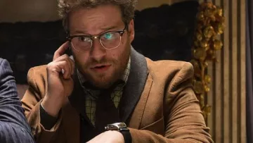 Eyeglasses Seth Rogen (Aaron Rappaport) in The Interview that kills !