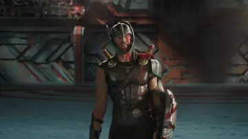 Le bouclier de Thor (Chris Hemsworth) dans Thor : Ragnarok