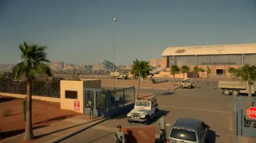 La Creech Air Force Base du Nevada aux Etats-Unis dans la série Jack Ryan S01E03