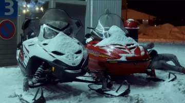 Ski-Doo Formula 500 snowmobile as seen in Tom Clancy's Jack Ryan S01E04