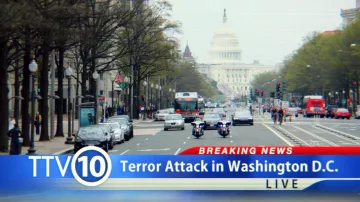 Le Capitole de Washington DC dans la série Jack Ryan S01E08