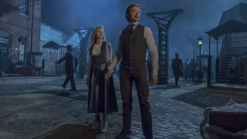 Charity Barnum's (Michelle Williams) blue dress as seen in The Greatest Showman