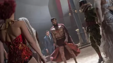Costume worn by Prince Constantine, the Tattooed Man (Shannon Holtzapffel) as seen in The Greatest Showman