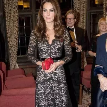 La robe noire de Kate Middleton portée lors du festival de Cannes