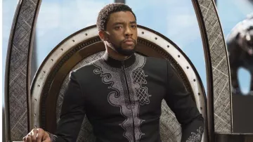 The replica of the ring You Challa / Black Panther (Chadwick Boseman) in a Black Panther