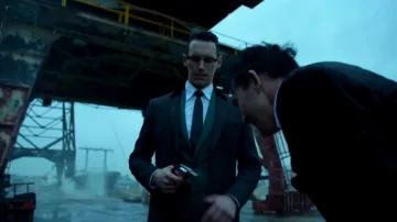 La cravate d'Edward Nygma (Cory Michael Smith) dans Gotham S03E14