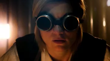 Les lunettes de protection steampunk du 13ème Docteur (Jodie Whittaker) dans Doctor Who