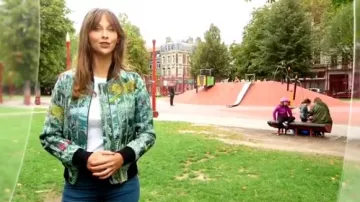 The bomber jacket bomber printed Ophelia Miller in Prohibited Area of the 23/09/2018