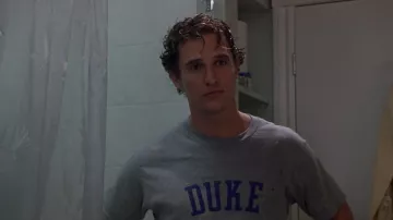 The t-shirt Duke University Benjamin Barry (Matthew McConaughey) in How to get dumped in 10 lessons