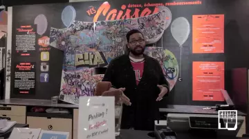 Le maillot de basket des Chicago Bulls de Baloo dans "Kevin Razy & Soprano - Bail 2 Sneakers"