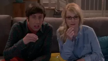 La chemise à carreaux verte de Howard Wolowitz (Simon Helberg) dans Big Bang Theory S12E01
