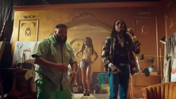 La ceinture Dolce & Gabbana de Quavo dans le video clip "No Brainer" de DJ Khaled ft. Justin Bieber, Chance the Rapper