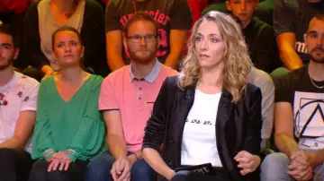 The T-shirt life-pink-cotton-Laurie Delhostal in J+1 of the 23/09/2018