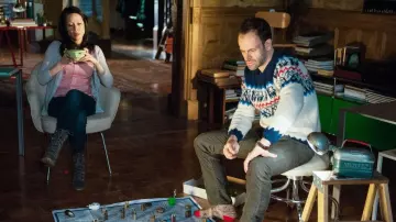 Les bottines du Dr Joan Watson (Lucy Liu) dans Elementary S01E19