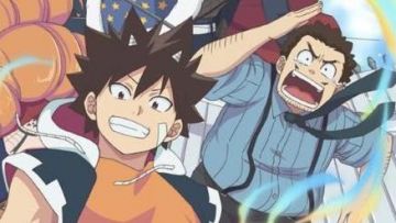 Le débardeur orange de Seth dans Radiant (animé 2018)