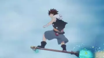 Le Short bleu de Seth dans Radiant (version anime 2018)