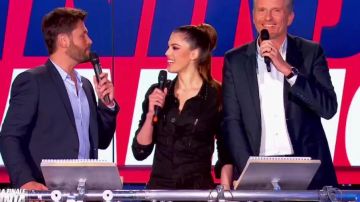 The combination of black Iris Mittenaere in Ninja Warrior: The journey of the heroes of the 5/10/18