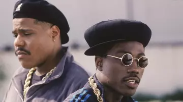 The round sunglasses worn by Nino Brown (Wesley Snipes) in New Jack City