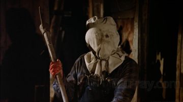 Le masque sac de Jason (Ari Lehman) dans Vendredi 13