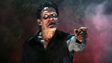 La masque de Ashley 'Ash' J. Williams (Bruce Campbell) dans Evil dead 2