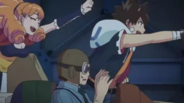 La réplique du casque de pilote porté par Doc dans Radiant anime 2018