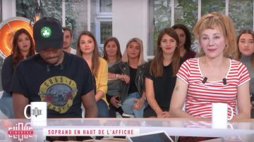 Le t-shirt noir des Guns N Roses porté par Soprano dans Clique Dimanche du 7/10/18