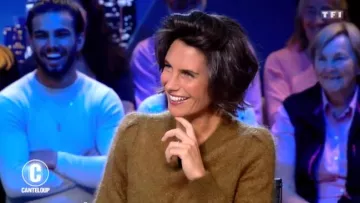 The sweater silk mohair of Alessandra Sublet's in It is Canteloup the 05/10/2018