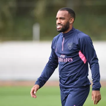 El chándal de Alexandre Lacazette en su cuenta de Instagram @lacazettealex