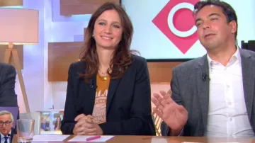 La camiseta del Palacio Real de Marion Ruggiéri en C à vous del 09/10/2018