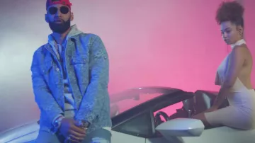 Jean jacket Diesel The Weasel in the clip Aventador (Prod by Luca Presti)