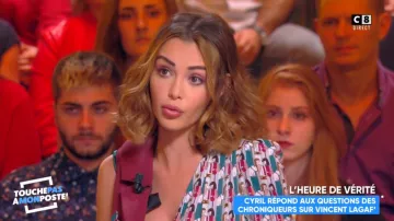 The Combination one-shoulder asymmetric printed Nabilla Benattia in Key not at my post 10/10/2018