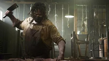 Thomas Hewitt / Leatherface's (Andrew Bryniarski) mask as seen in The Texas Chainsaw Massacre: The Beginning (2006)