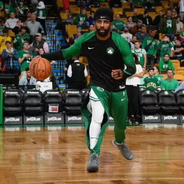 Le bandeau Nike de Kyrie Irving sur le compte Instagram des @celtics
