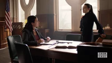 The dress Susana Monaco Lena Luthor (Katie McGrath) in Supergirl S04E01