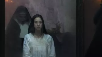 Mask worn by The Nun / Valak (Bonnie Aarons) as seen in The Nun
