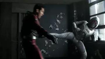 Le costume de Ava / Ghost (Hannah John-Kamen) dans Ant-Man et la Guêpe