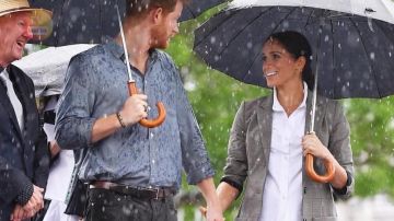 The ring black connected of Prince Henry of Sussex during his royal visit in Australia