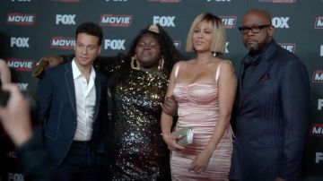 Eloquii Sequin Puff Sleeve Dress usado por Becky (Gabourey Sidibe) como se ve en Empire S05E01