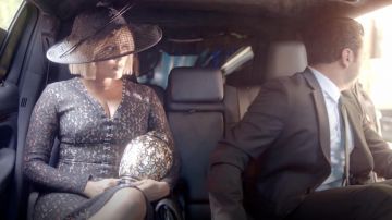 Stella McCartney Lace Fitted Midi Dress worn by Giselle (Nicole Ari Parker) as seen in Empire S05E01