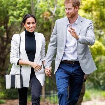 The bag Avalon Meghan Markle during the Royal Tour in Australia