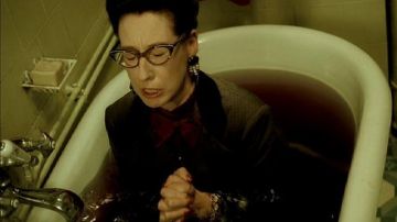 The eye glasses worn by Aurore Interligator (Silvie Laguna) in Delicatessen