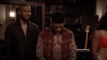 JW Anderson Paisley print Shirt worn by Hakeem Lyon (Bryshere Y. Gray) as seen in Empire S05E03