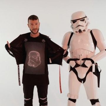 La camiseta de Hexagon X Star Wars 'Stormtrooper' que lució Don Diablo en su cuenta de Instagram @dondiablo