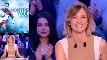 The dress colorblock Isabelle Ithurburu in Canal Rugby Club 07/10/2018