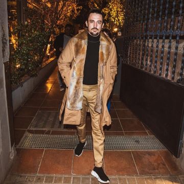 Sneakers Balenciaga Speed Sock worn by LikeMike on the account instagram of @dimitrivegasandlikemike