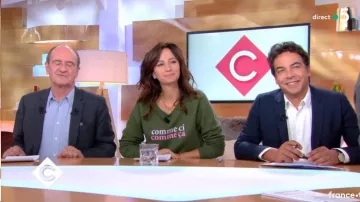 La sudadera AS CI AS CA por Marion Ruggiéri en C à vous del 03/10/2018