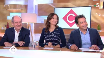 The sweater navy waves Marion Ruggiéri in C to you of the 08/10/2018