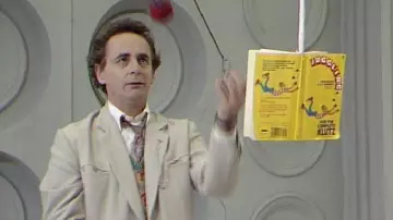 Juggling book read by The Doctor (Sylvester McCoy) as seen in Doctor Who S25E11
